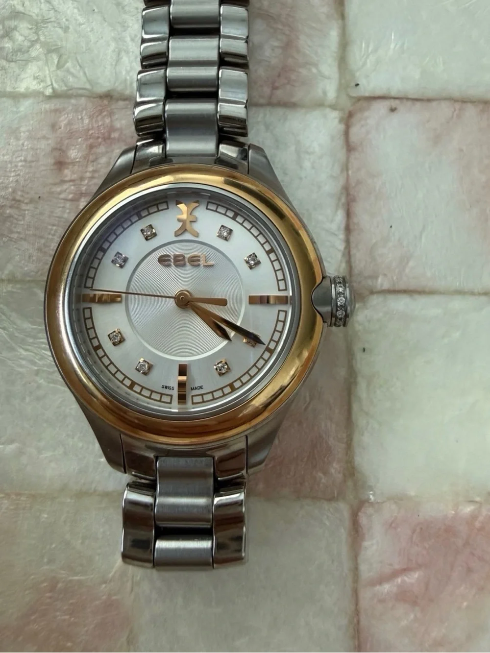 Two-Tone Stainless Steel Ladies Watch - Silver & Gold